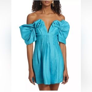 Cult Gaia Asal Dress in Nile (Blue) Size 6.